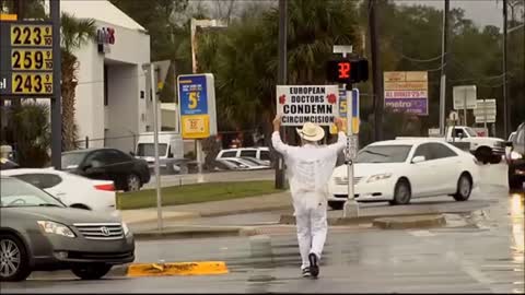 Anti Circumcision Demonstration in Gainesville, Florida