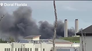 Massive Fire at a Renewable Energy Plant in Doral, Florida Continues to Burn for 6 Days Straight – EPA Report Shows ‘Unhealthy’ Air Quality