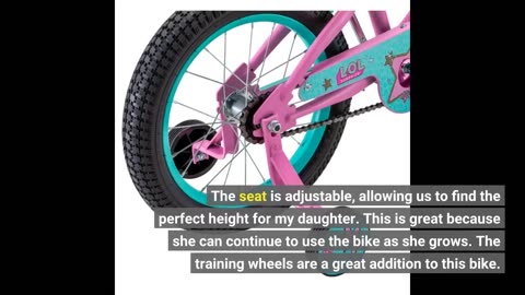 Read Reviews: LOL Surprise Girls Bike, 16-Inch Wheels, Pink