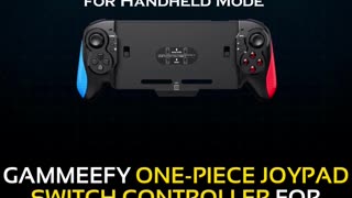 Game On the Go with Gammeefy One-Piece Joypad Switch Controller for Nintendo Switch/OLED