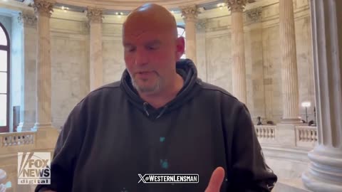 USA: John Fetterman on Pro-Palestinian Supporter!