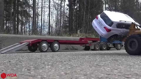 Container Trucks Go Wrong, Crash Police Car | Funny Car Fails Compilation - Woa Doodles