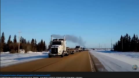 Truckers FREEDOM convoy Canada