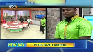 All About Plus Size Fashion and great African Designs on Ebru tv modelled by Douglas Muigai.