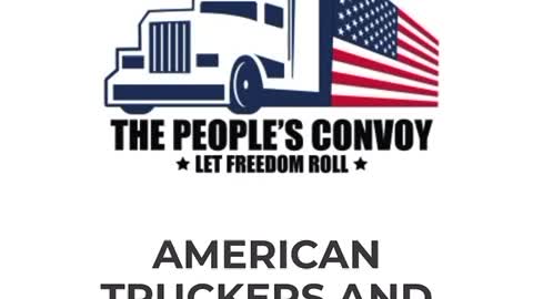 Live - The Peoples Convoy Arrives In Princeton IL
