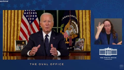 President Joe Biden's full speech addressing the Nation: Babbling like a Bonehead as usual