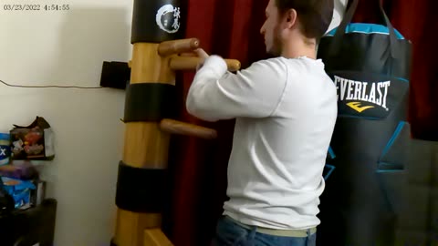 wing chun wooden dummy form 3