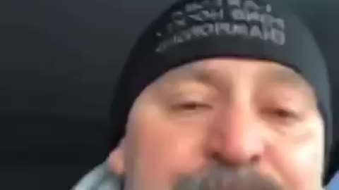 Truck driver talks about a note he received in a package