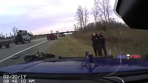 Dashcam Shows Good Samaritans Rescuing Trooper Under Attack