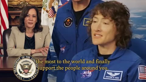 Vice President Kamala Harris talks with the NASA Artemis II Crew About How They Became Astronauts