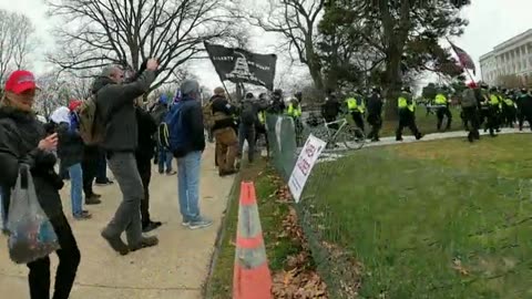 ANOTHER VIDEO of undercover MPD officer who encouraged people to go to Capitol