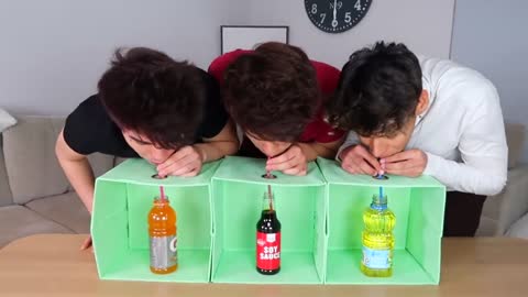 DON'T CHOOSE THE WRONG MYSTERY DRINK CHALLENGE!!