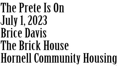 The Prete Is On, July 1, 2023, Brice Davis