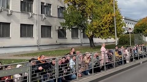 Ukrainians pay respects to their fallen heroes