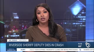 Riverside County deputy dies in crash while on duty