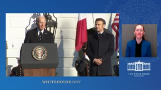 Remarks by President Biden at Arrival Ceremony for President Emmanuel Macron of France