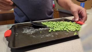 Preserving Sweet Peas Part 2