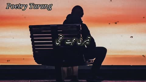 Teen Kirdar Thay | Sad Poetry Video | Urdu Shayari Status | Best Poetry Lines