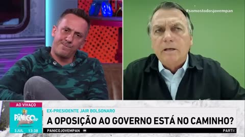 PÂNICO ENTREVISTA JAIR BOLSONARO 03/07/2023