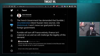 Rumble CEO Smacks the French Government Upside the Head, Refuses to Censor Russian News