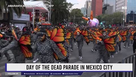 Day of the Dead parade in Mexico City