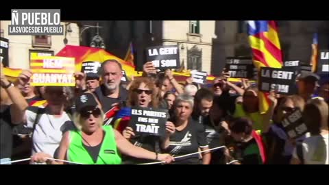 Los separatistas: "Aragonés dimisión"