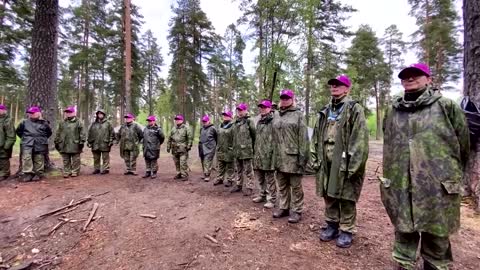 With war close by, Finnish women prepare to fight