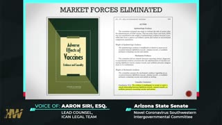 Vaccines are NOT Safety Tested - Aaron Siri Speaks at Arizona Senate