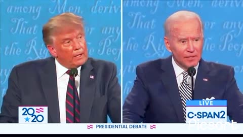 Donald Tramp vs joe Biden funniest part