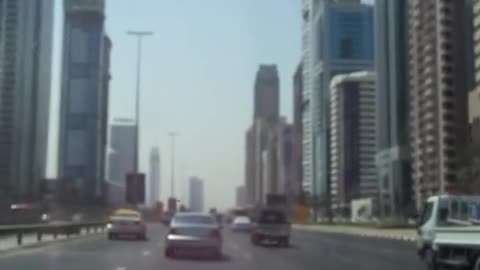 Driving Around In Dubai, United Arab Emirates In 2006