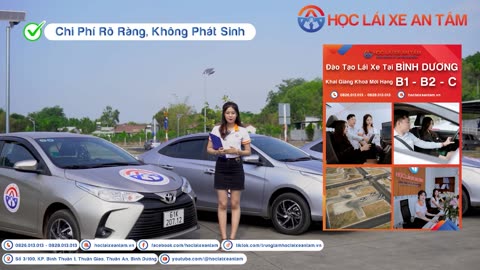 Học Bằng Lái Xe Hạng B1 Tại Bình Dương - Học Lái Xe An Tâm