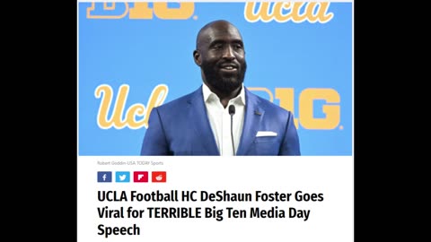 "Uh, we're in LA, Uh..." - DeShaun Foster's Atrocious Opening Statement