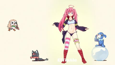 Milim Tensura Pokémon dancing POKÉDANCE #mmd #Milim #Tensura