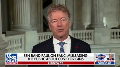 Rand Paul Says Fauci Is Lying About Being Retired, Is Secretly Working For Biden Admin