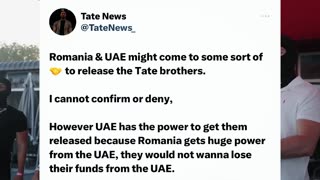 Andrew Tate Release DENIED By Dubai (Bad News)