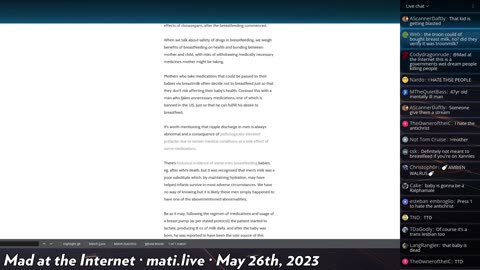 Mad at the Internet (May 26th, 2023)