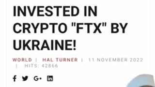 FTX/Crypto funds laundered back to Dems