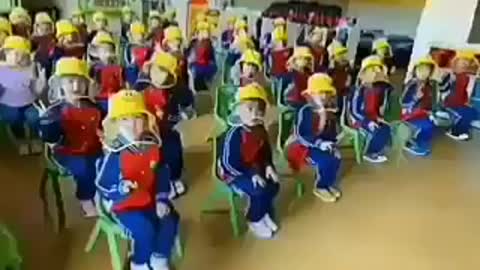 Chinese school during Covid slavery