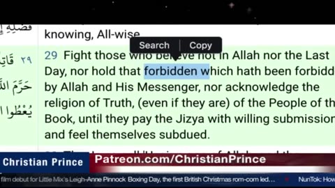 Christian Prince Allah is a zionist