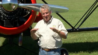 Jim Clark and his 1939 Waco EGCH