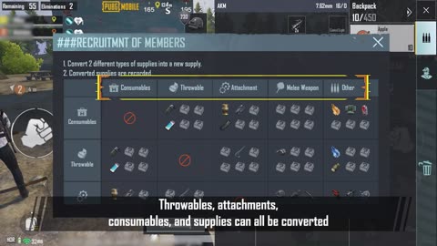 PubG - SUpply Convertor