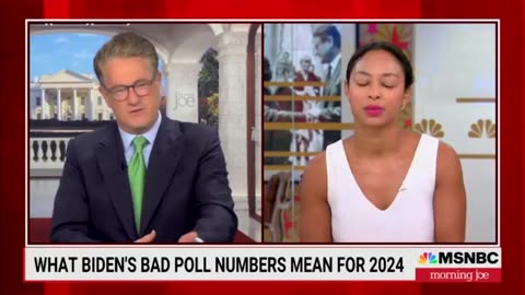 MSNBC Tells Viewers They Should Ignore Biden's SAD Poll Numbers