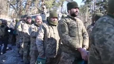 Captured Ukrainian Forces