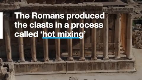 Scientists have discovered how the Romans made self-healing concrete