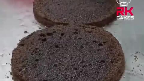 chocolate truffle heart sahape cake
