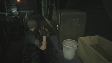 Resident Evil 2: Leon - Locker-Safe 07 Treatment Facility (Shotgun Stock)