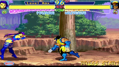 Psylocke vs Wolverine
