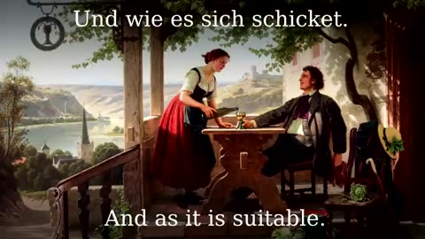 Die Gedanken Sind Frei - German - English lyrics