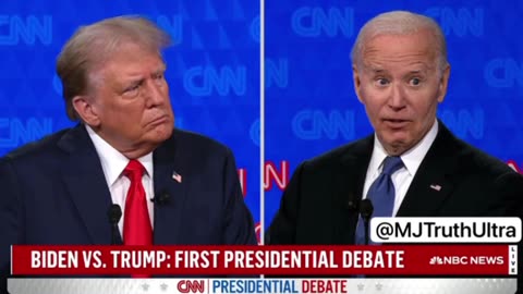 This is so embarrassing… Biden forgets what Trump said literally after a few seconds go by…