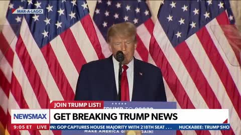 Donald Trump: "America's comeback starts now."